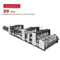 High Speed Two Sheets Folder Gluer Machine