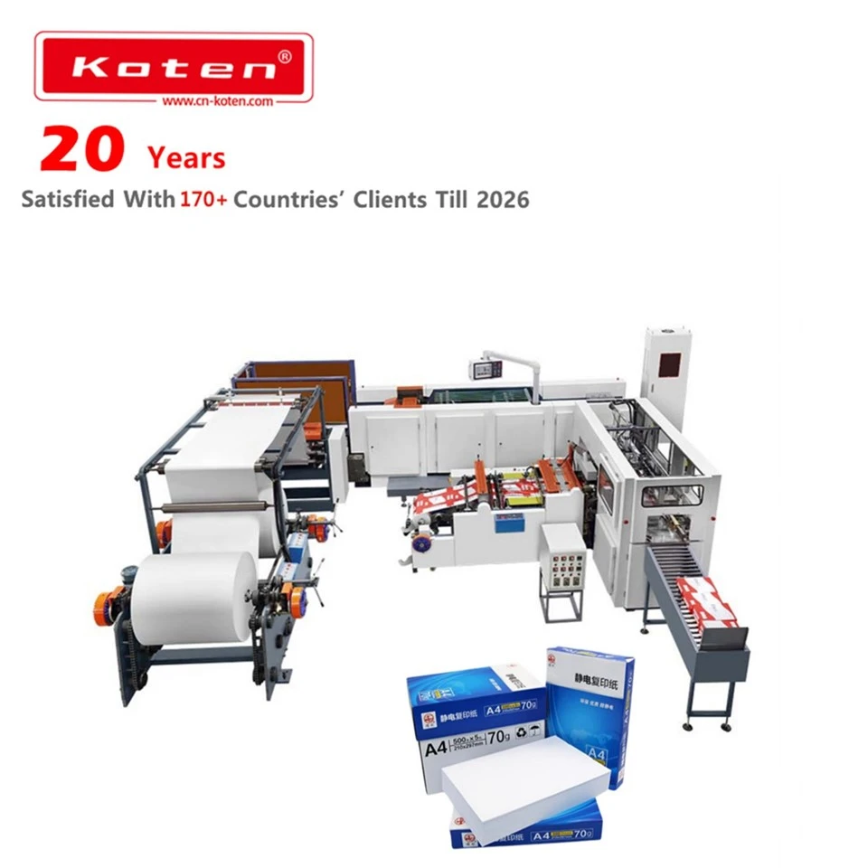 A4 Paper Cutting and Packing Machine