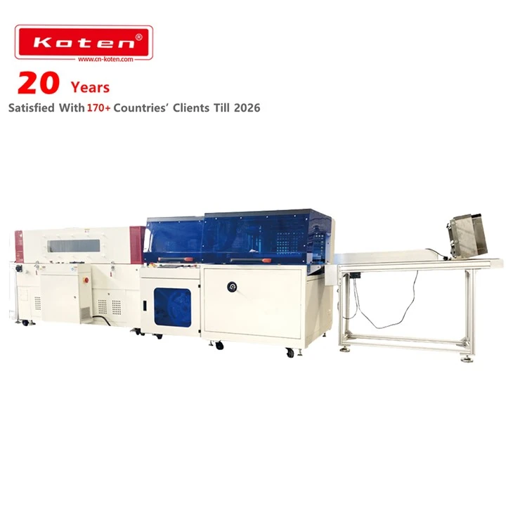 High Speed Edge Seal Shrink Film Packaging Machine