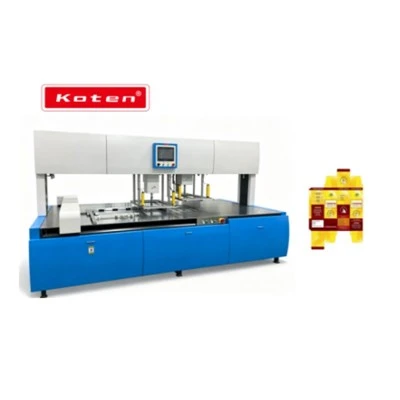 Double‑Head Automatic Waste Stripping Machine For Children's Packaging
