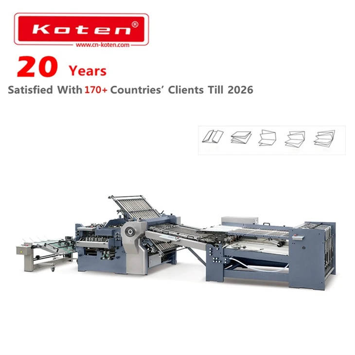 Rotary Folding Machine With Electrical Knife From China Manufacturer