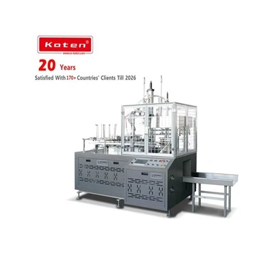 High Speed Double Grid Lunch Box Forming Machine