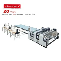 Multi-Station Double Piece Folder Gluer Machine