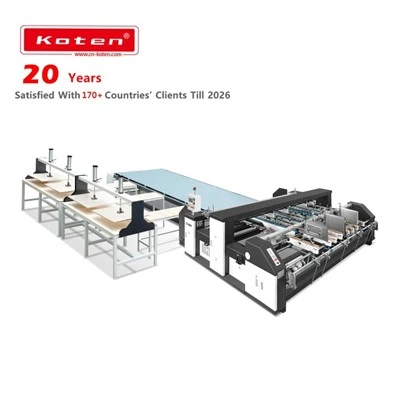 Multi-Station Double Sheet Folder Gluer Machine