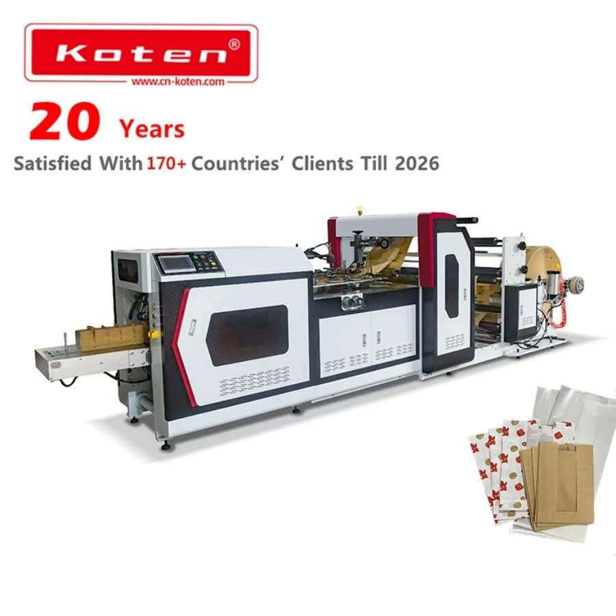 V Bottom Window-shaped Paper Bag Machine